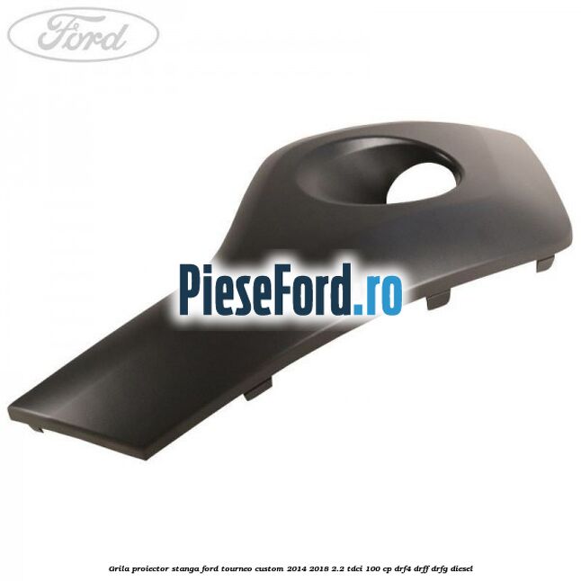 Grila proiector stanga Ford Tourneo Custom 2014-2018 2.2 TDCi 100 cp Grila proiector stanga Ford Tourneo Custom 2014-2018 2.2 TDCi 100 cp DRF4, DRFF, DRFG diesel