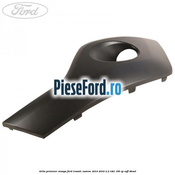 Grila proiector stanga Ford Transit Custom 2014-2018 2.2 TDCi 155 cp CVFF diesel