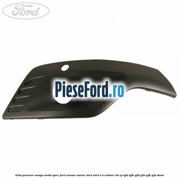 Grila proiector stanga model sport Ford Tourneo Custom 2014-2018 2.0 EcoBlue 105 cp Grila proiector stanga model sport Ford Tourneo Custom 2014-2018 2.0 EcoBlue 105 cp BJFA, BJFB, YLF6, YLFA, YLFB, YLFS diesel