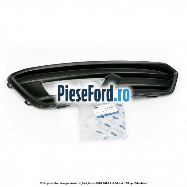 Grila proiector stanga model ST Ford Focus 2014-2018 2.0 TDCi ST 185 cp T8DA diesel