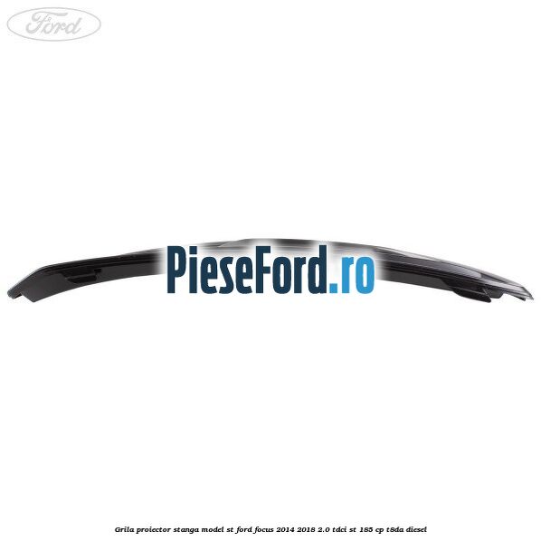 Grila proiector stanga model ST Ford Focus 2014-2018 2.0 TDCi ST 185 cp T8DA diesel