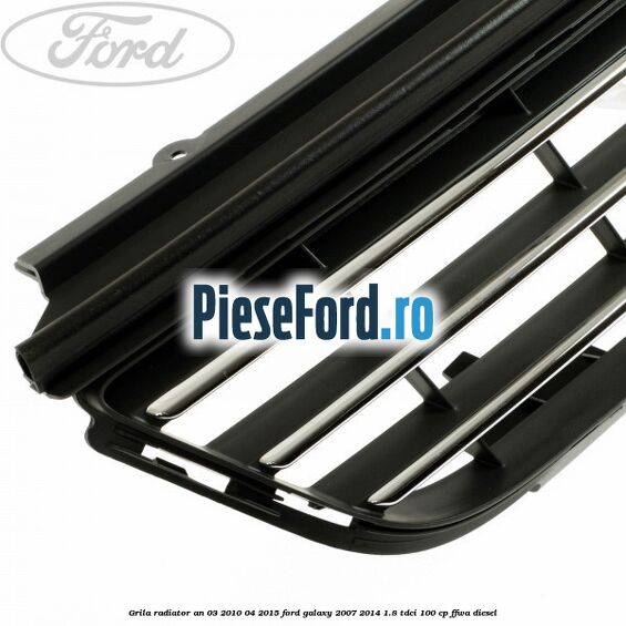 Grila radiator an 03/2010-04/2015 Ford Galaxy 2007-2014 1.8 TDCi 100 cp FFWA diesel