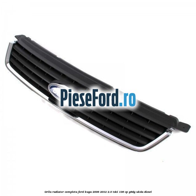 Grila radiator, completa Ford Kuga 2008-2012 2.0 TDCi 136 cp G6DG, UKDA diesel