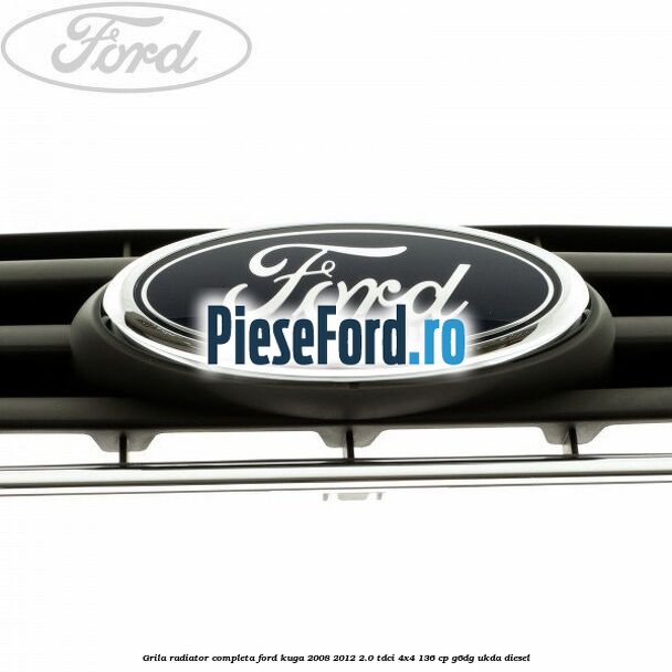 Grila radiator, completa Ford Kuga 2008-2012 2.0 TDCi 4x4 136 cp Grila radiator, completa Ford Kuga 2008-2012 2.0 TDCi 4x4 136 cp G6DG, UKDA diesel