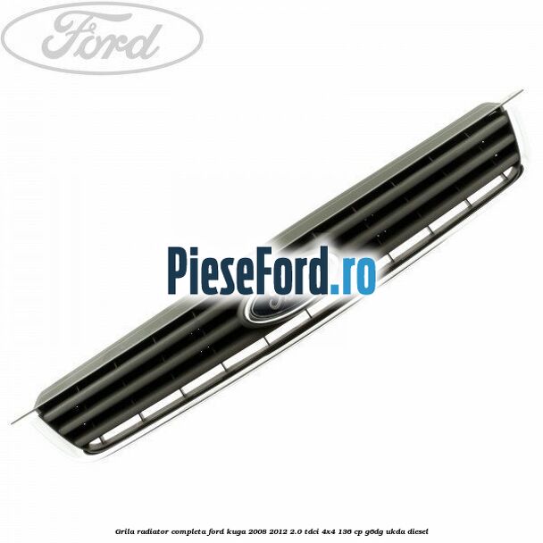 Grila radiator, completa Ford Kuga 2008-2012 2.0 TDCi 4x4 136 cp Grila radiator, completa Ford Kuga 2008-2012 2.0 TDCi 4x4 136 cp G6DG, UKDA diesel