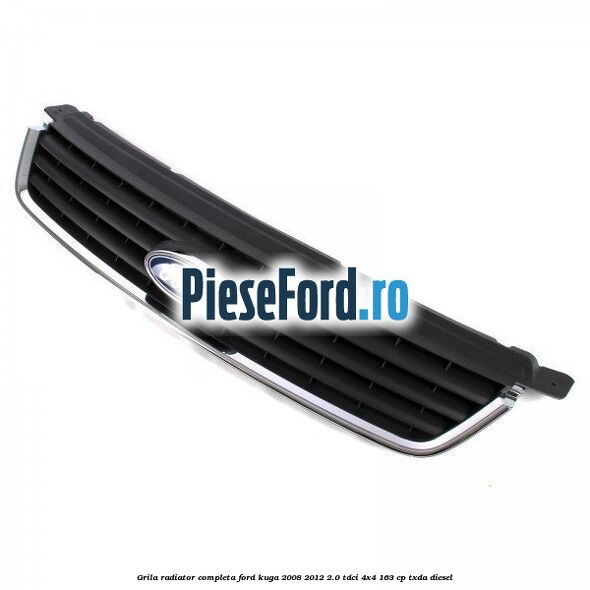Grila radiator, completa Ford Kuga 2008-2012 2.0 TDCI 4x4 163 cp TXDA diesel