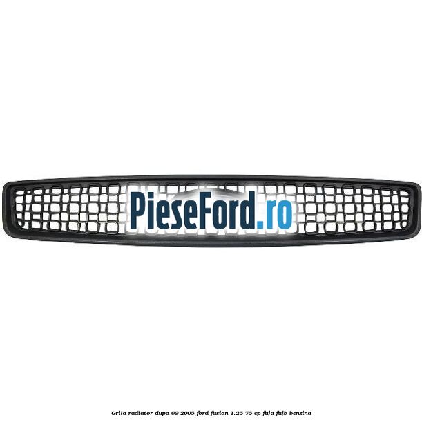 Grila radiator dupa 09/2005 Ford Fusion 1.25 75 cp FUJA, FUJB benzina