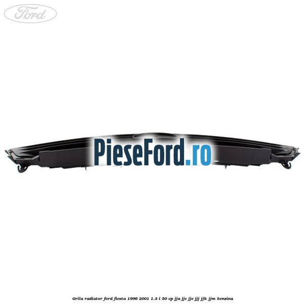 Grila radiator Ford Fiesta 1996-2001 1.3 i 50 cp Grila radiator Ford Fiesta 1996-2001 1.3 i 50 cp JJA, JJC, JJE, JJJ, JJK, JJM benzina