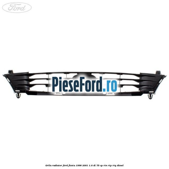 Grila radiator Ford Fiesta 1996-2001 1.8 DI 75 cp RTN, RTP, RTQ diesel