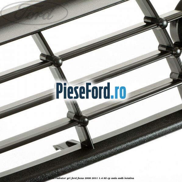 Grila radiator gri Ford Focus 2008-2011 1.4 80 cp ASDA, ASDB benzina