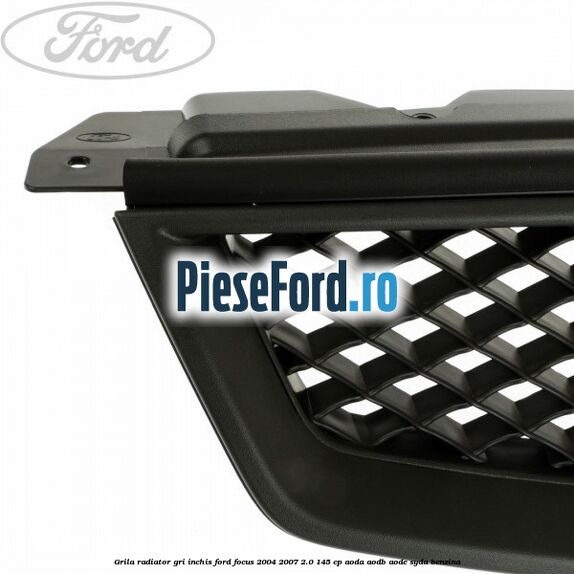 Grila radiator gri inchis Ford Focus 2004-2007 2.0 145 cp AODA, AODB, AODE, SYDA benzina