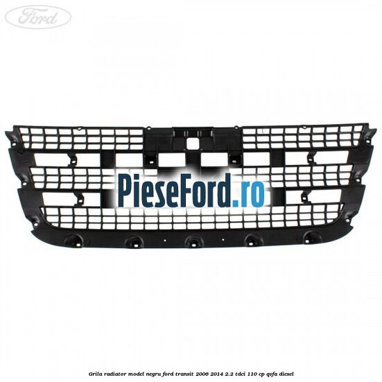 Grila radiator model negru Ford Transit 2006-2014 2.2 TDCi 110 cp QVFA diesel