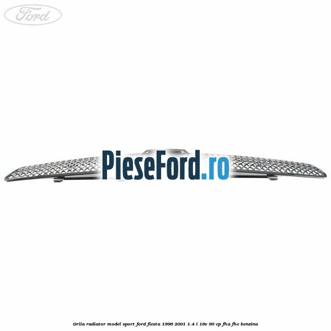 Grila radiator model sport Ford Fiesta 1996-2001 1.4 i 16V 90 cp FHA, FHE benzina