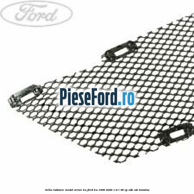 Grila radiator model Street Ka Ford Ka 1996-2008 1.6 i 95 cp CDB, CDC benzina
