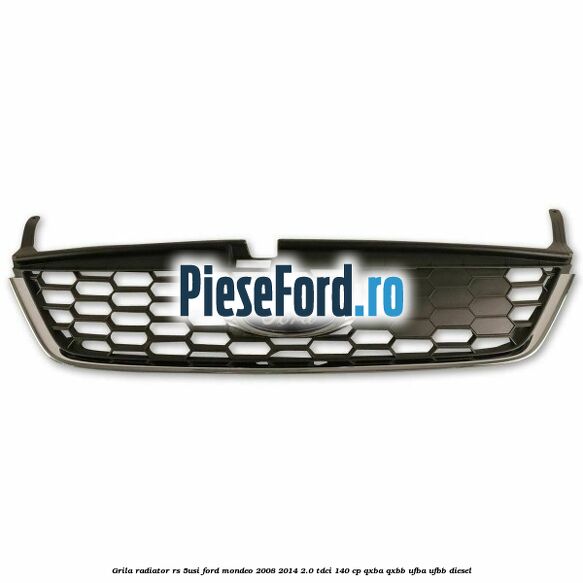 Grila radiator RS (5Usi) Ford Mondeo 2008-2014 2.0 TDCi 140 cp QXBA, QXBB, UFBA, UFBB diesel