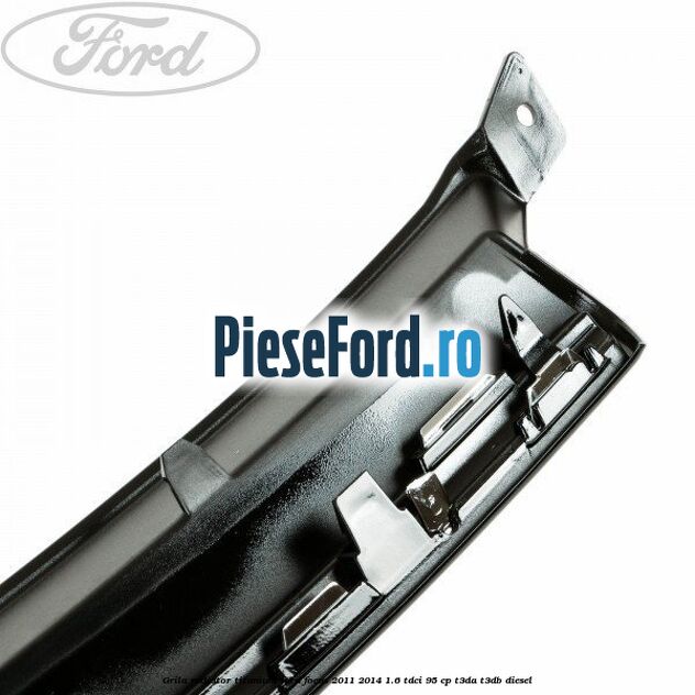 Grila radiator Titanium Ford Focus 2011-2014 1.6 TDCi 95 cp T3DA, T3DB diesel