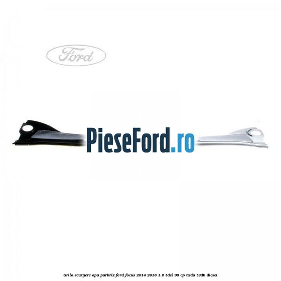 Grila scurgere apa parbriz Ford Focus 2014-2018 1.6 TDCi 95 cp T3DA, T3DB diesel