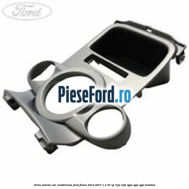 Grila unitate aer conditionat Ford Fiesta 2013-2017 1.4 97 cp RTJA, RTJB, SPJA, SPJC, SPJE benzina