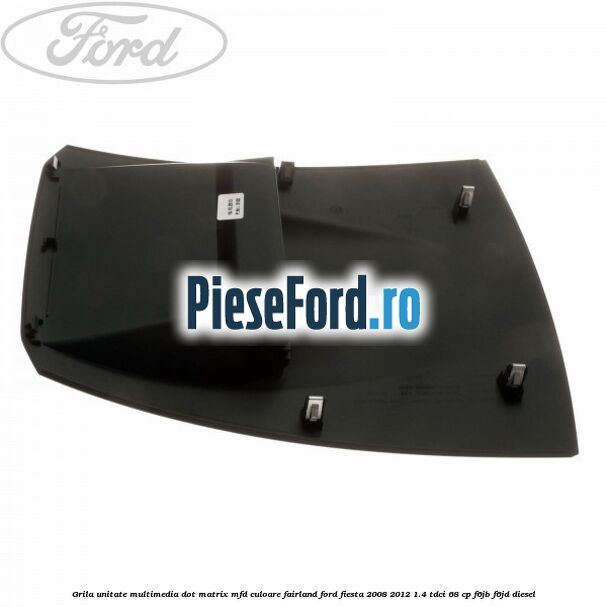 Grila unitate multimedia dot matrix MFD culoare fairland Ford Fiesta 2008-2012 1.4 TDCi 68 cp F6JB, F6JD diesel