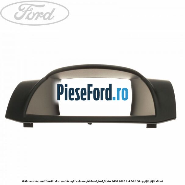 Grila unitate multimedia dot matrix MFD culoare fairland Ford Fiesta 2008-2012 1.4 TDCi 68 cp F6JB, F6JD diesel