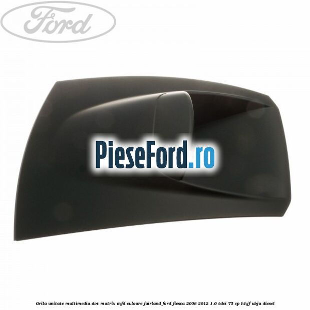 Grila unitate multimedia dot matrix MFD culoare fairland Ford Fiesta 2008-2012 1.6 TDCi 75 cp HHJF, UBJA diesel