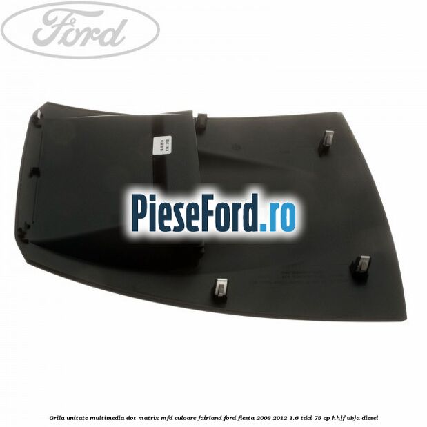 Grila unitate multimedia dot matrix MFD culoare fairland Ford Fiesta 2008-2012 1.6 TDCi 75 cp HHJF, UBJA diesel