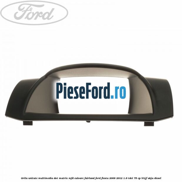 Grila unitate multimedia dot matrix MFD culoare fairland Ford Fiesta 2008-2012 1.6 TDCi 75 cp HHJF, UBJA diesel