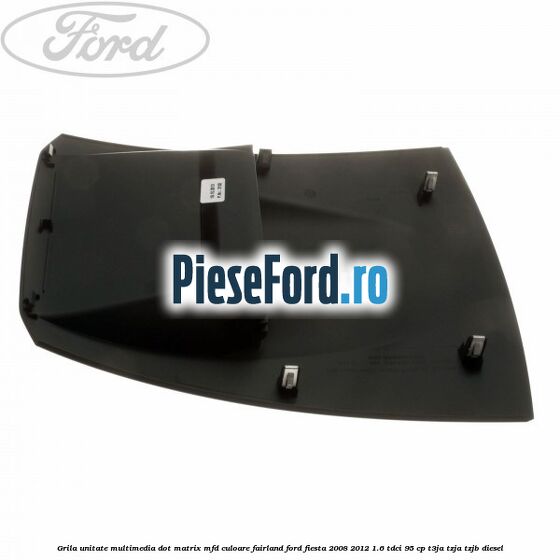 Grila unitate multimedia dot matrix MFD culoare fairland Ford Fiesta 2008-2012 1.6 TDCi 95 cp T3JA, TZJA, TZJB diesel