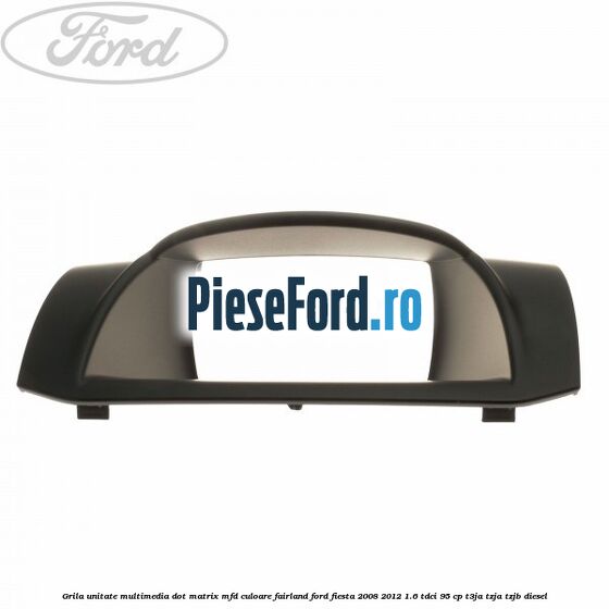 Grila unitate multimedia dot matrix MFD culoare fairland Ford Fiesta 2008-2012 1.6 TDCi 95 cp T3JA, TZJA, TZJB diesel