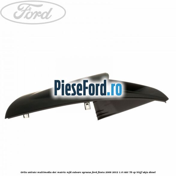 Grila unitate multimedia dot matrix MFD culoare syracus Ford Fiesta 2008-2012 1.6 TDCi 75 cp HHJF, UBJA diesel
