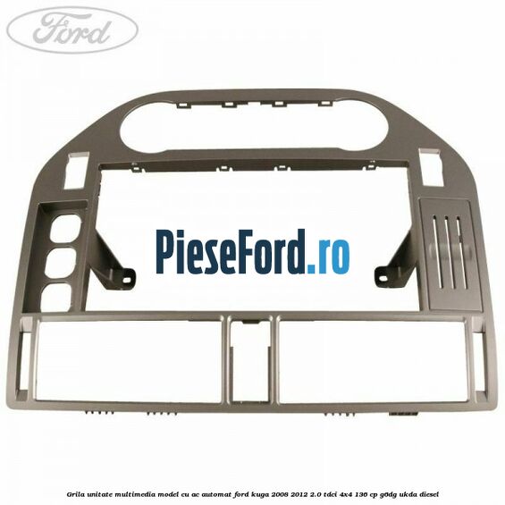 Grila unitate multimedia model cu AC automat Ford Kuga 2008-2012 2.0 TDCi 4x4 136 cp G6DG, UKDA diesel
