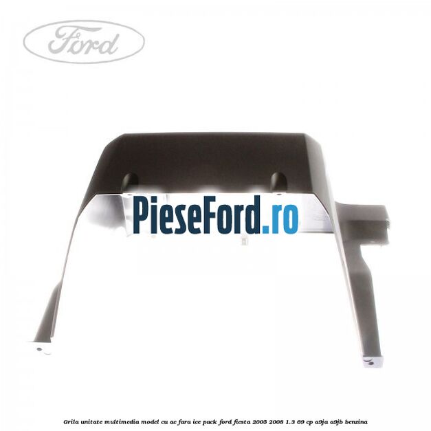 Grila unitate multimedia model cu AC fara ICE pack Ford Fiesta 2005-2008 1.3 69 cp A9JA, A9JB benzina