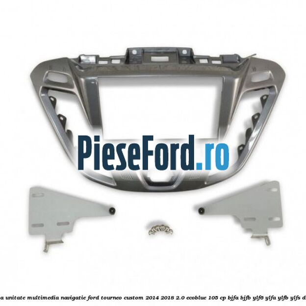 Grila unitate multimedia navigatie Ford Tourneo Custom 2014-2018 2.0 EcoBlue 105 cp BJFA, BJFB, YLF6, YLFA, YLFB, YLFS diesel