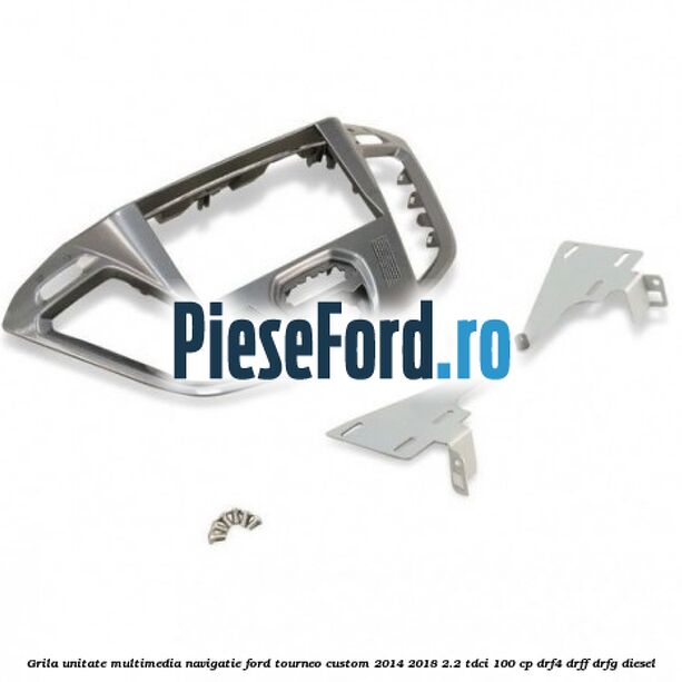 Grila unitate multimedia navigatie Ford Tourneo Custom 2014-2018 2.2 TDCi 100 cp DRF4, DRFF, DRFG diesel
