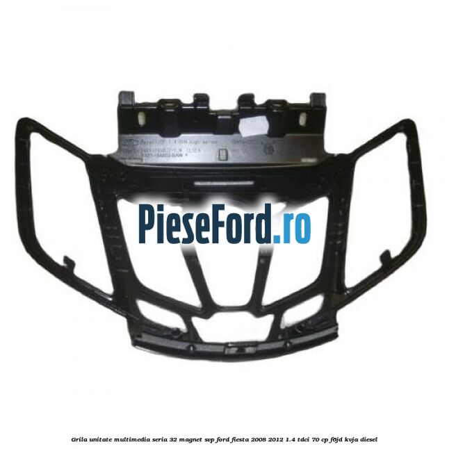 Grila unitate multimedia seria 32 magnet SVP Ford Fiesta 2008-2012 1.4 TDCi 70 cp F6JD, KVJA diesel