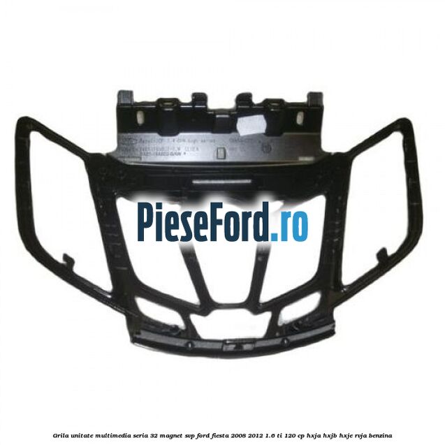 Grila unitate multimedia seria 32 magnet SVP Ford Fiesta 2008-2012 1.6 Ti 120 cp HXJA, HXJB, HXJE, RVJA benzina