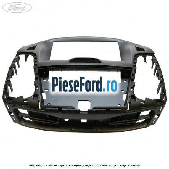 Grila unitate multimedia SYNC 2 cu navigatie Ford Focus 2011-2014 2.0 TDCi 136 cp UKDB diesel