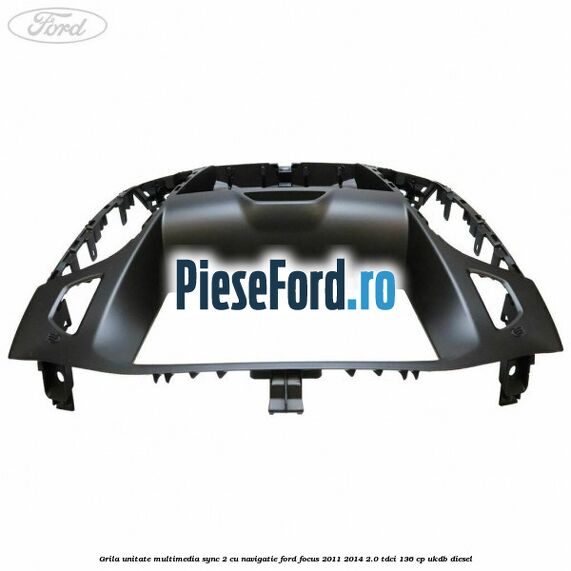 Grila unitate multimedia SYNC 2 cu navigatie Ford Focus 2011-2014 2.0 TDCi 136 cp UKDB diesel
