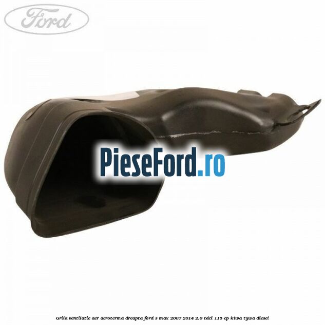 Grila ventilatie aer aeroterma dreapta Ford S-Max 2007-2014 2.0 TDCi 115 cp KLWA, TYWA diesel