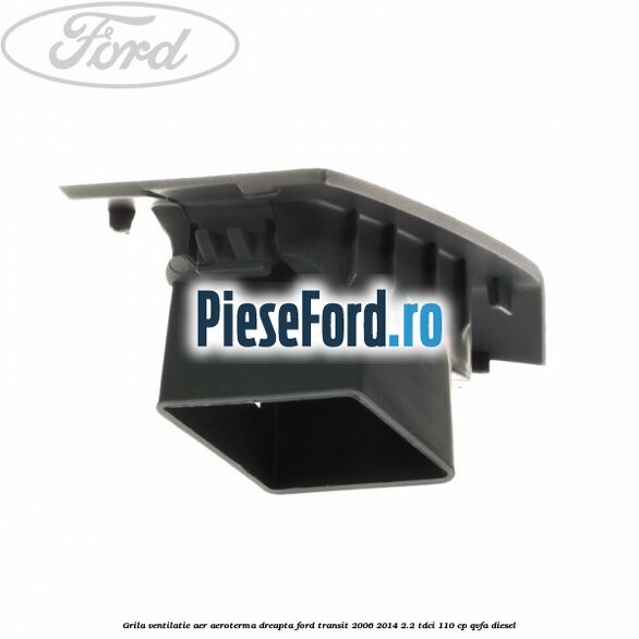 Grila ventilatie aer aeroterma dreapta Ford Transit 2006-2014 2.2 TDCi 110 cp QVFA diesel