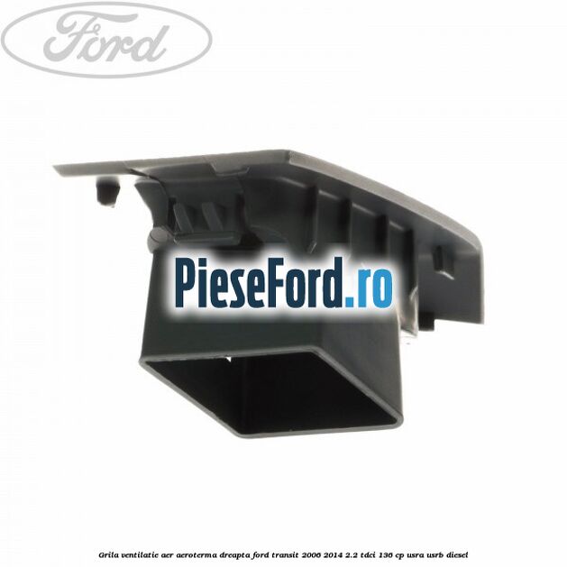 Grila ventilatie aer aeroterma dreapta Ford Transit 2006-2014 2.2 TDCi 136 cp USRA, USRB diesel