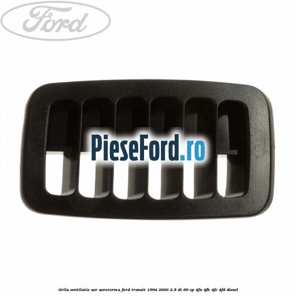 Grila ventilatie aer aeroterma Ford Transit 1994-2000 2.5 DI 69 cp 4FA, 4FB, 4FC, 4FD diesel
