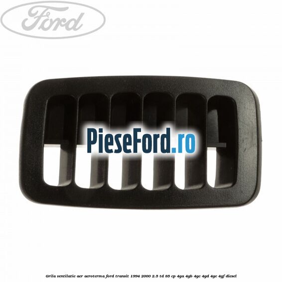 Grila ventilatie aer aeroterma Ford Transit 1994-2000 2.5 TD 85 cp 4GA, 4GB, 4GC, 4GD, 4GE, 4GF diesel