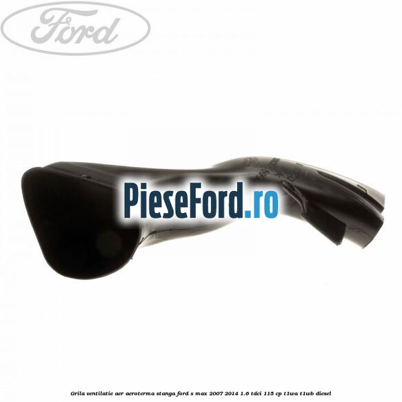 Grila ventilatie aer aeroterma stanga Ford S-Max 2007-2014 1.6 TDCi 115 cp T1WA, T1WB diesel