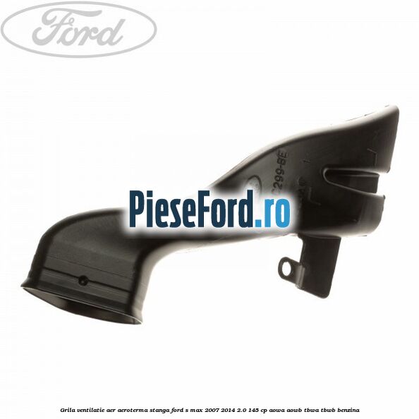 Grila ventilatie aer aeroterma stanga Ford S-Max 2007-2014 2.0 145 cp AOWA, AOWB, TBWA, TBWB benzina