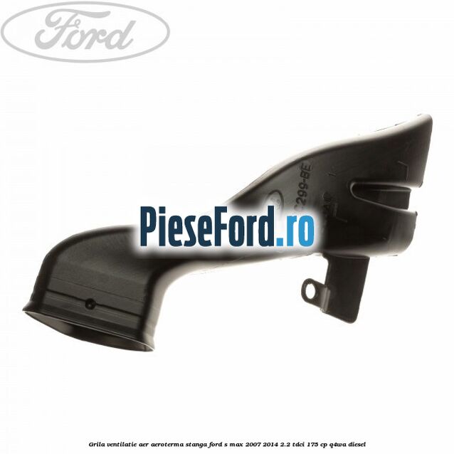 Grila ventilatie aer aeroterma stanga Ford S-Max 2007-2014 2.2 TDCi 175 cp Q4WA diesel