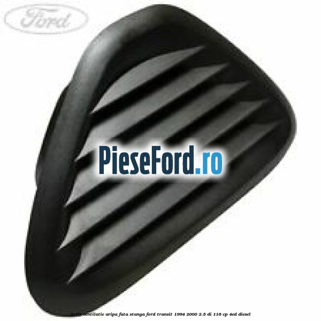 Grila ventilatie aripa fata stanga Ford Transit 1994-2000 2.5 DI 116 cp 4ED diesel
