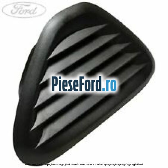 Grila ventilatie aripa fata stanga Ford Transit 1994-2000 2.5 TD 85 cp Grila ventilatie aripa fata stanga Ford Transit 1994-2000 2.5 TD 85 cp 4GA, 4GB, 4GC, 4GD, 4GE, 4GF diesel
