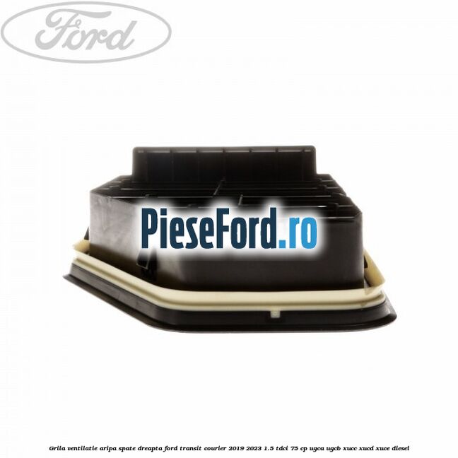 Grila ventilatie aripa spate dreapta Ford Transit Courier 2019-2023 1.5 TDCi 75 cp UGCA, UGCB, XUCC, XUCD, XUCE diesel