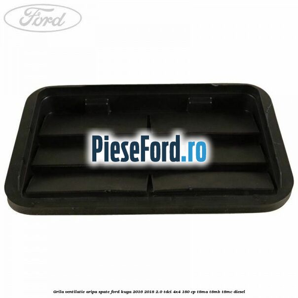 Grila ventilatie aripa spate Ford Kuga 2016-2018 2.0 TDCi 4x4 180 cp T8MA, T8MB, T8MC diesel